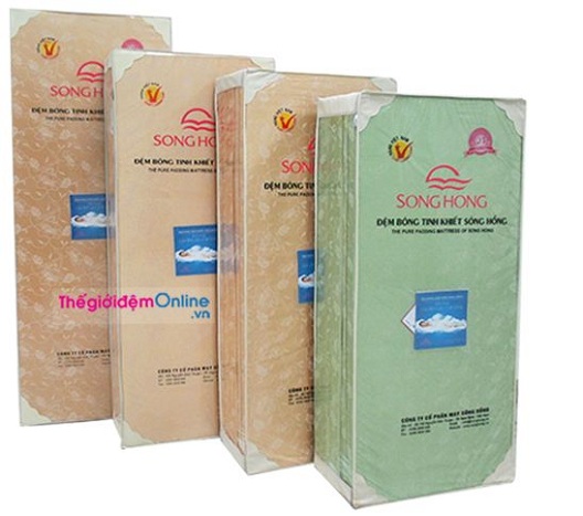 Hướng dẫn cách chọn đệm bông ép sông hồng chính hãng